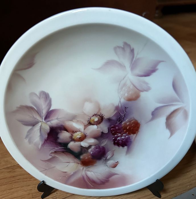 Prato decorativo com suporte