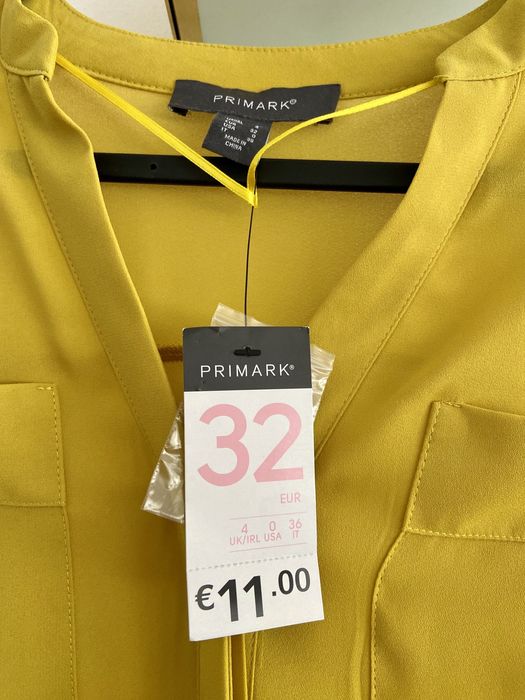 Camisa mostarda Primark EUR 32/ UK 4