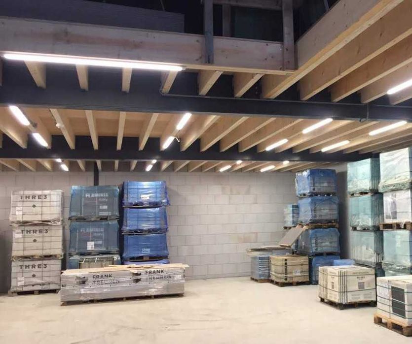 Lampa oświetleniowa led nowa 120 cm oprawa natynkowa 36w zimna biel