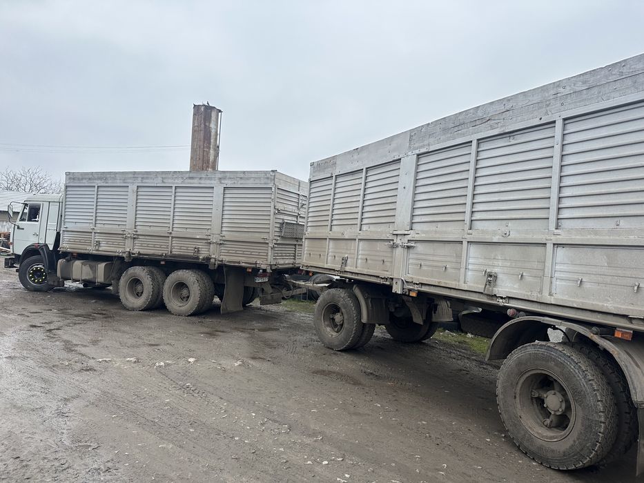 КАМАЗ 53215 Прицеп НЕФАЗ