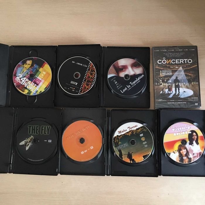 Lote de 8 filmes em DVD