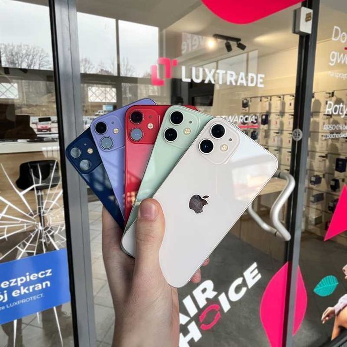 JAK NOWY | IPHONE 12 MINI 128GB | 2 lata gwarancji! | Różne kolory