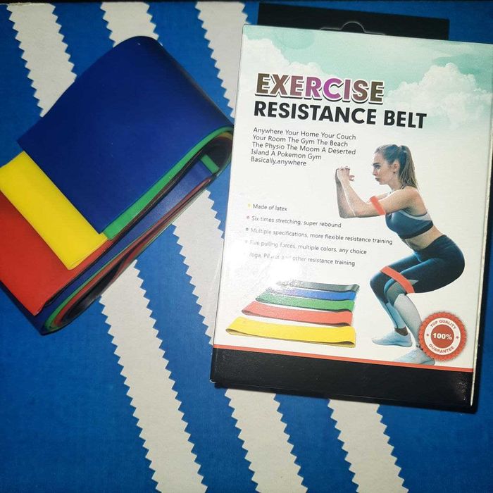 Фитнес резинки для тренировок дома и в спортзале, тренажер для фітнесу