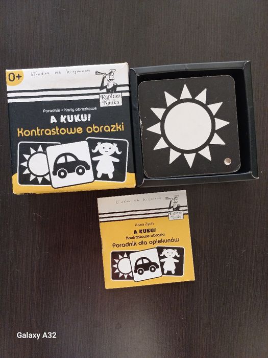 A kuku! Kontrastowe obrazki (Poradnik + karty obrazkowe). Kapitan Nauk