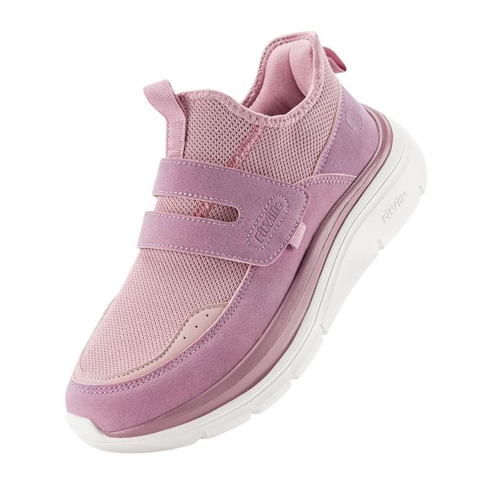 Damskie buty do biegania slip-on - lekkie, różowe, 39 EU