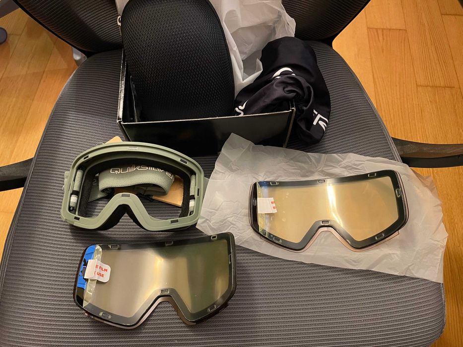 Oculos Neve Ski Quicksilver Switchback Novo