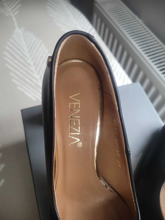 Czółenka venezia skóra