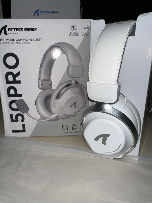 Навушники геймерські attack shark l50 pro
