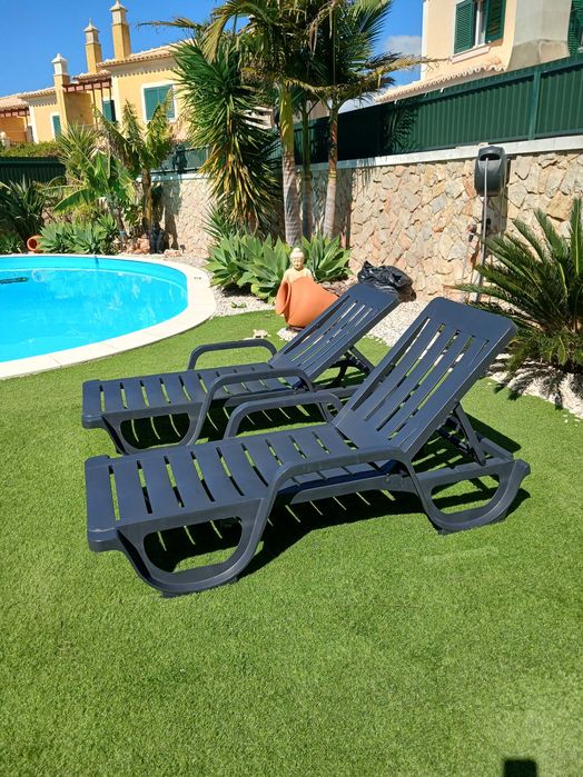 Espreguicadeiras anthracite