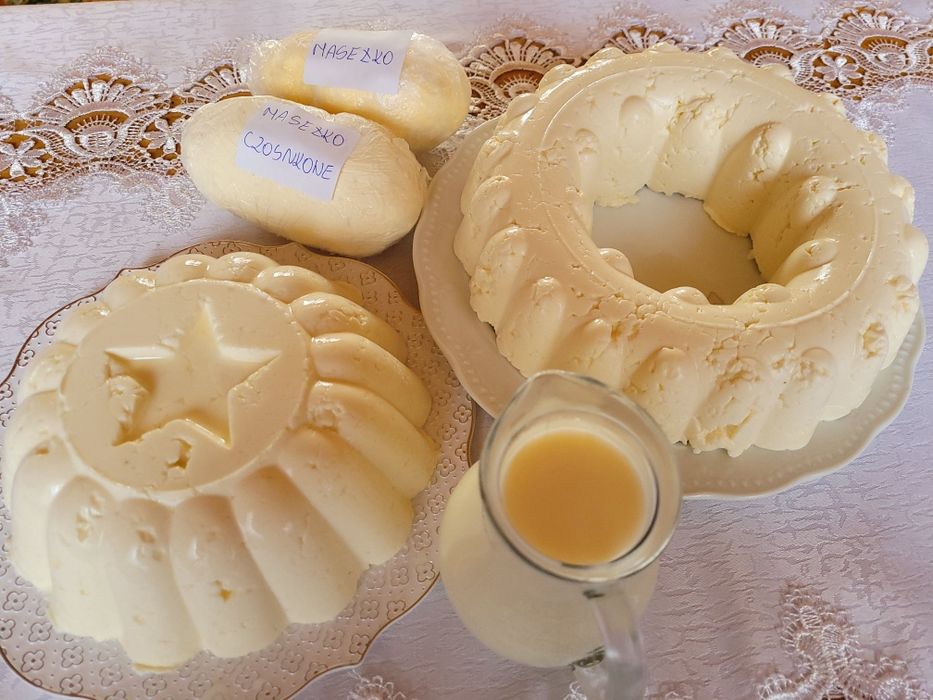 Swojskie produkty, mleko, sery, korboce