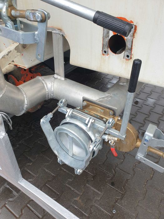 Trójnik 2x kołnierz 6″ i 1x gniazdo 6″