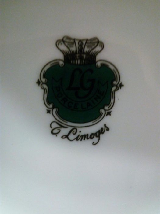 Conjunto completo de porcelanas Limoges