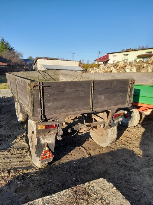 Przyczepa rolnicza.  Autosan d44a. (D45, d46,d47)