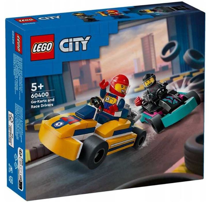 Klocki Lego City 60400 Gokarty i kierowcy wyścigowi