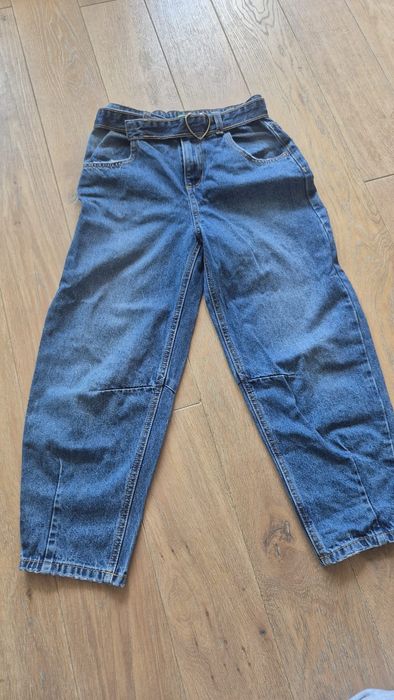 Jeansy baggy. United colors of benetton 10 11 lat