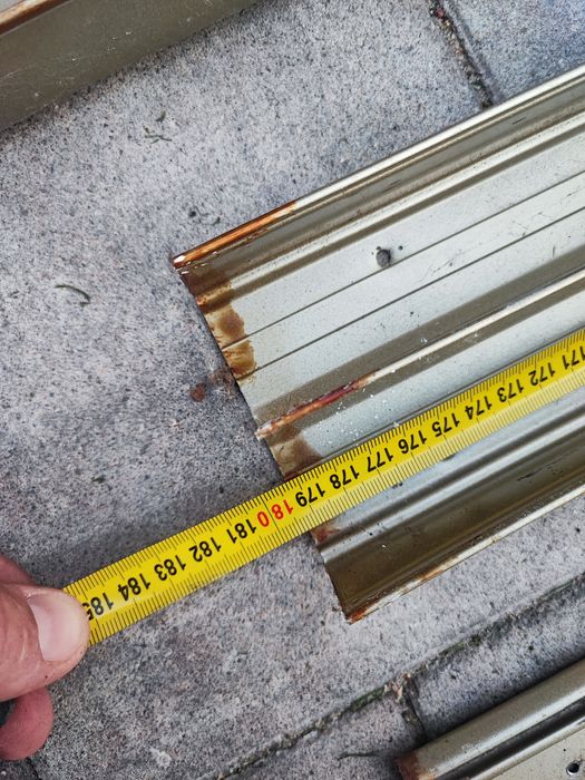 Drzwi lustro przesuwane do szafy 3 szt