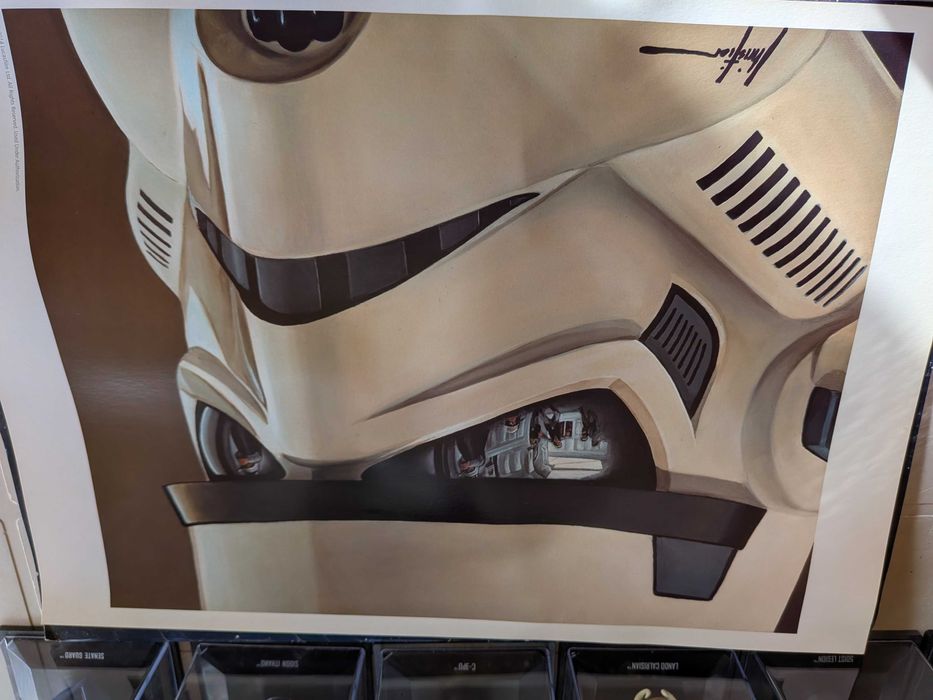 Capacetes Starwars miniaturas - coleção completa