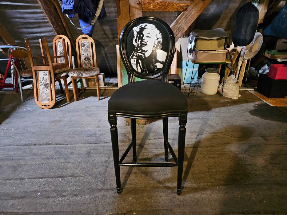 5 x krzesło HOKER MARYLIN MONROE stan BDB unikat