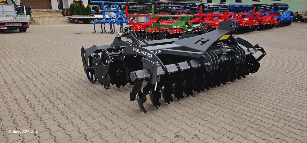 Brona Talerzowa BT3.0 Wał daszkowy Hydraulika  PREMIUM HELAGRO