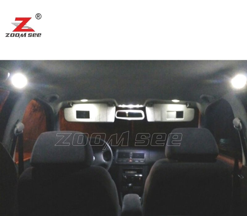 KIT COMPLETO DE 16 LÂMPADAS LED INTERIOR PARA VOLKSWAGEN VW GOLF MK4 R32 LED 2004