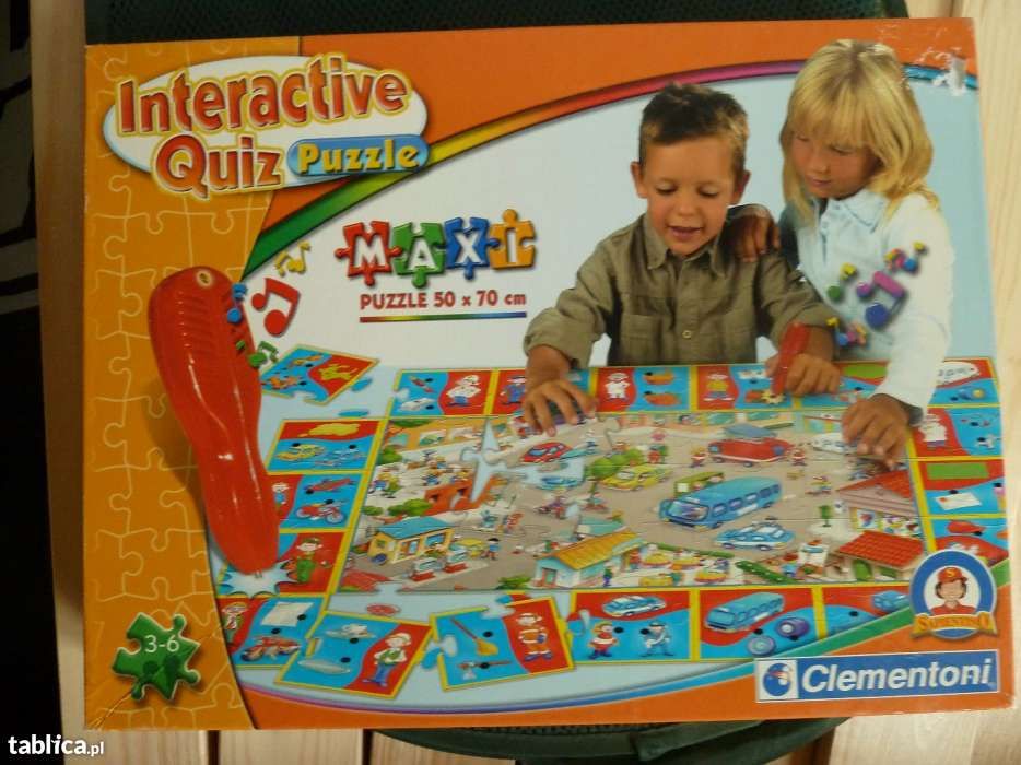 Clementoni Interactive Quiz Puzzle