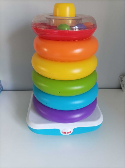 Pirâmide gigante argolas - Fisher Price