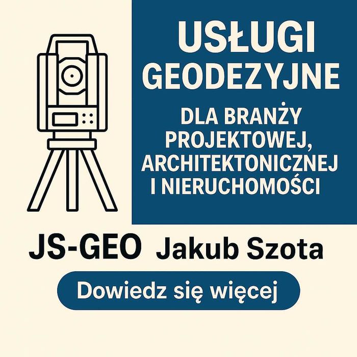Usługi Geodezyjne Geodeta Zawiercie, Myszków, Dąbrowa Górnicza, Będzin