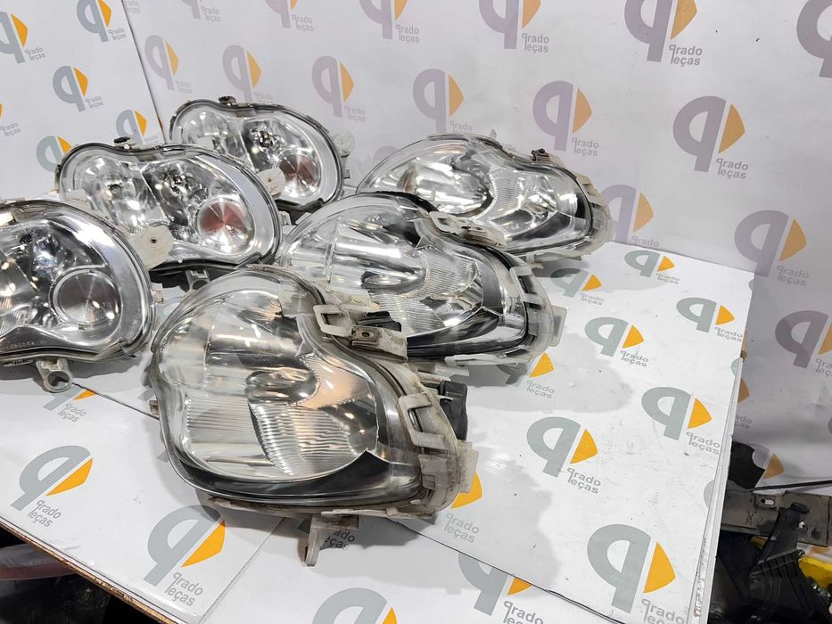 faróis farol optica opticas frente smart fortwo 450 2g