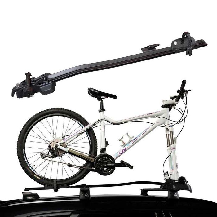 Bagażnik uchwyt rowerowy na dach Aguri Marathon GT Basic Black 53039