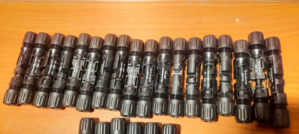 Złaczki MC do fotowoltaiki 18 kpl. Plus dodatki