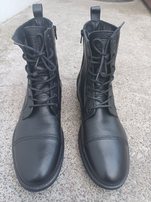 Шкіряні чоловічі черевики  Jack Jones  Premium,  43 розміру.