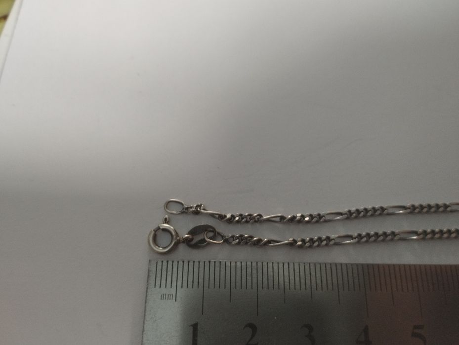 Срібний ланцюжок+ хрест 5,8 грам