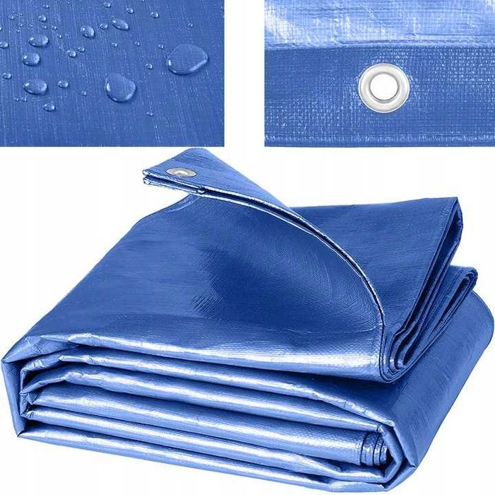 Plandeka 3×3 m uniwersalna ochrona sprzętu i mebli