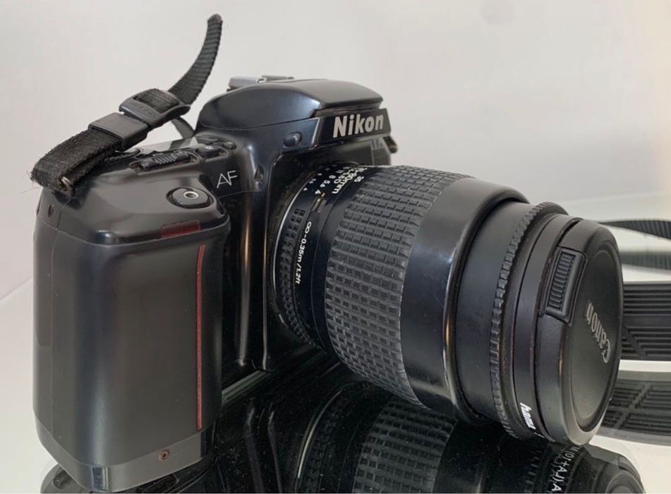 Nikon N6006 AF Objetiva 35-80mm  Máquina de Rolo antiga