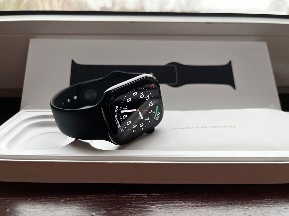 Aplle Watch Series 10 46mm Jet Black AI Black SB M/L GPS