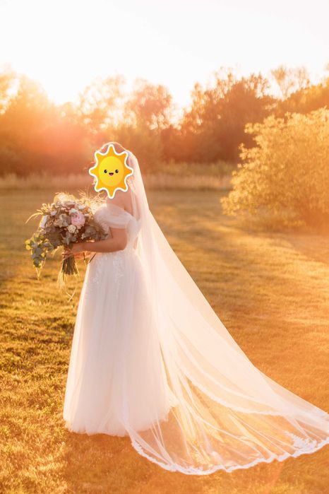 Suknia ślubna z salonu Bella Rossa, roz. 38, M - Kraków