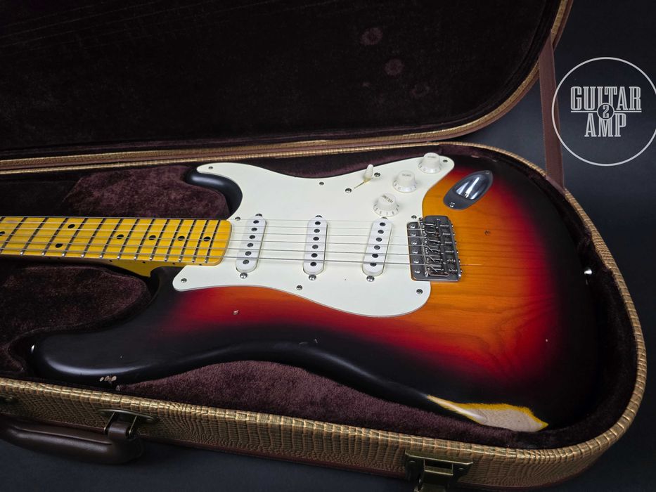 Nashguitars S57 3 Tone Sunburst Stratocaster Custom Shop Medium Relic