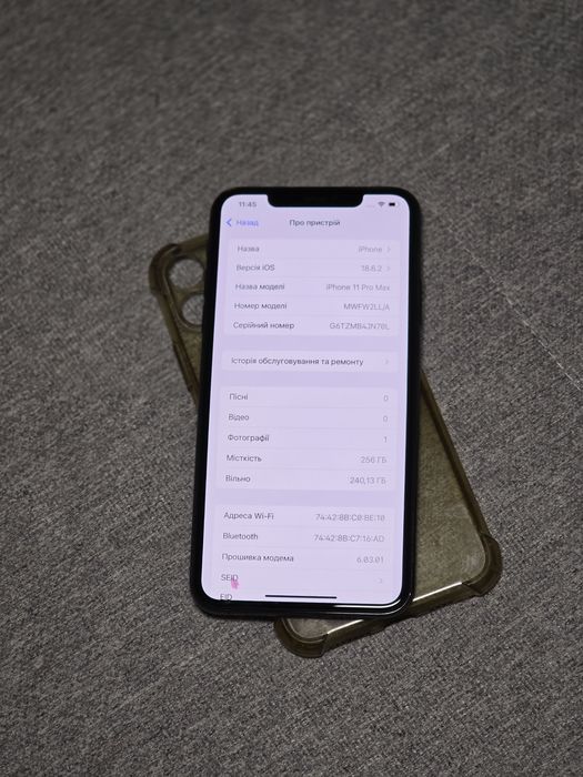Iphone 11 pro max 256gb Midnight Green