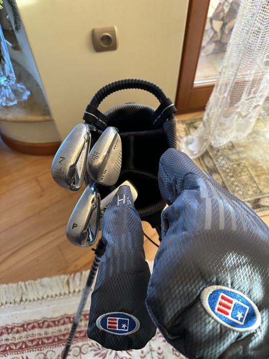 kije golfowe dla dziecka wraz z torba