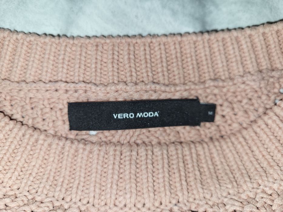 Vero Moda M 38 sweter pudrowy róż