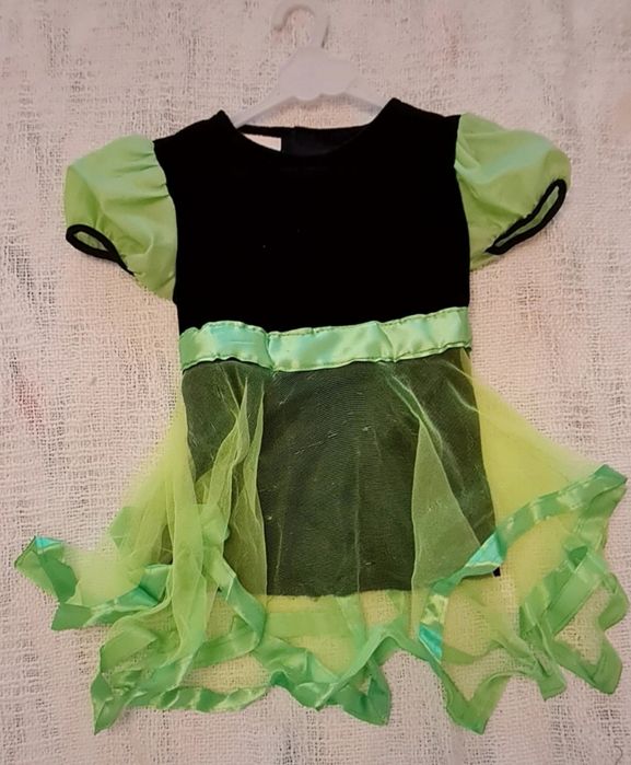 Vestido bruxa verde