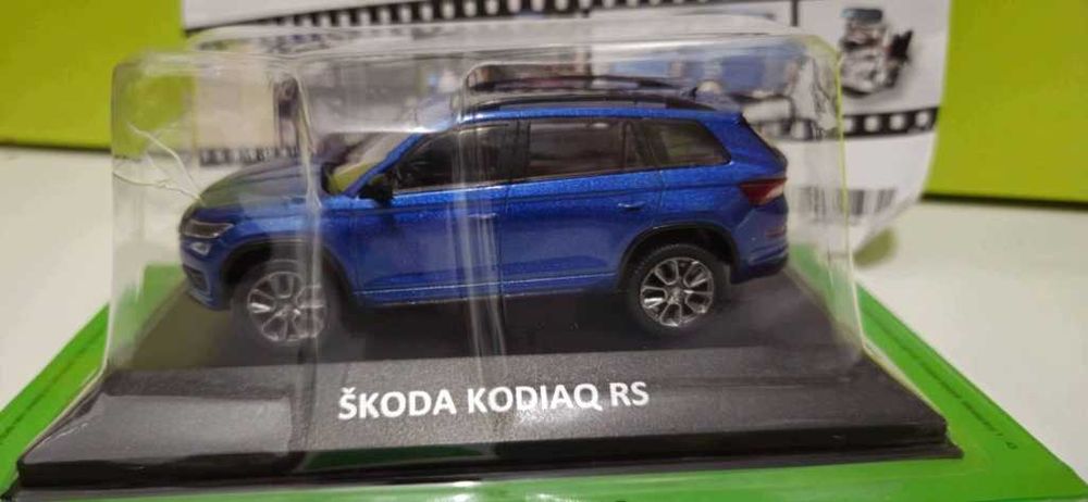 SKODA KODIAQ RS 4X4 2019 1:43 Deagostini model metalowy