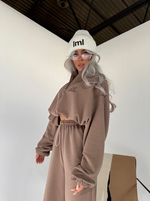 Komplet dresowy beżowy Lamanuel