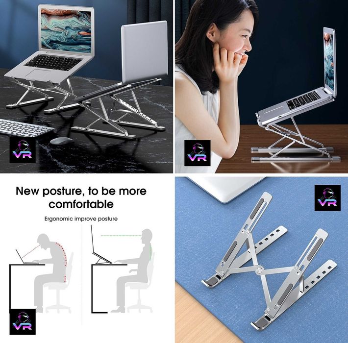 ‼️ Підставка для ноутбука 13" 15,6" 17,3" подставка метал трансформер