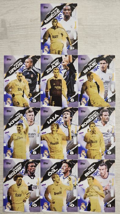 Topps Real Madryt team set 24/25 komplet