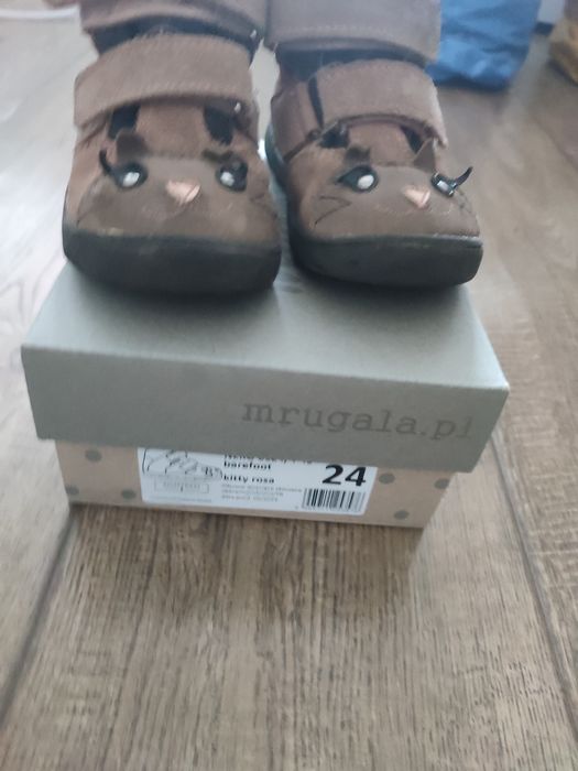 Buty zimowe barefoot Mrugała r. 24