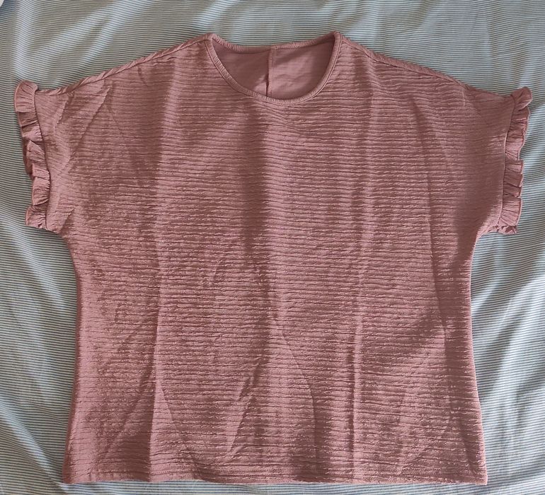 Blusa rosa tam L