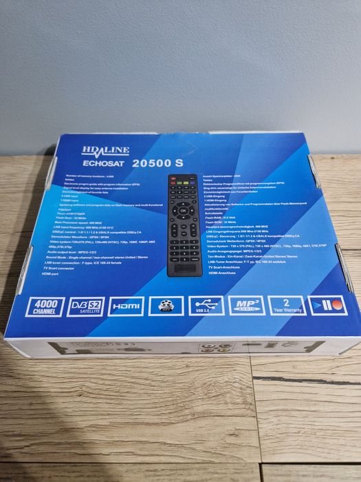 Hd-Line Echosat 20500 S cyfrowy odbiornik