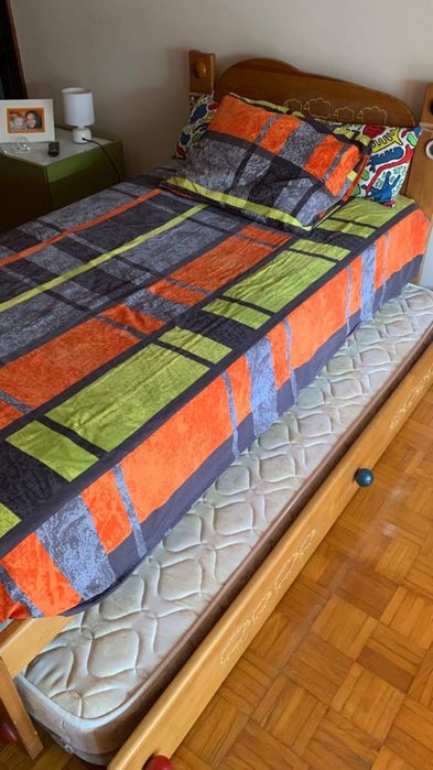 Mobília de quarto de solteiro completa