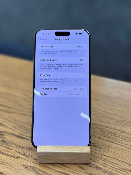 USED IPhone 15 Pro Max 256 Black Titanium eSim Купуй у ЯБКО Рів'єра